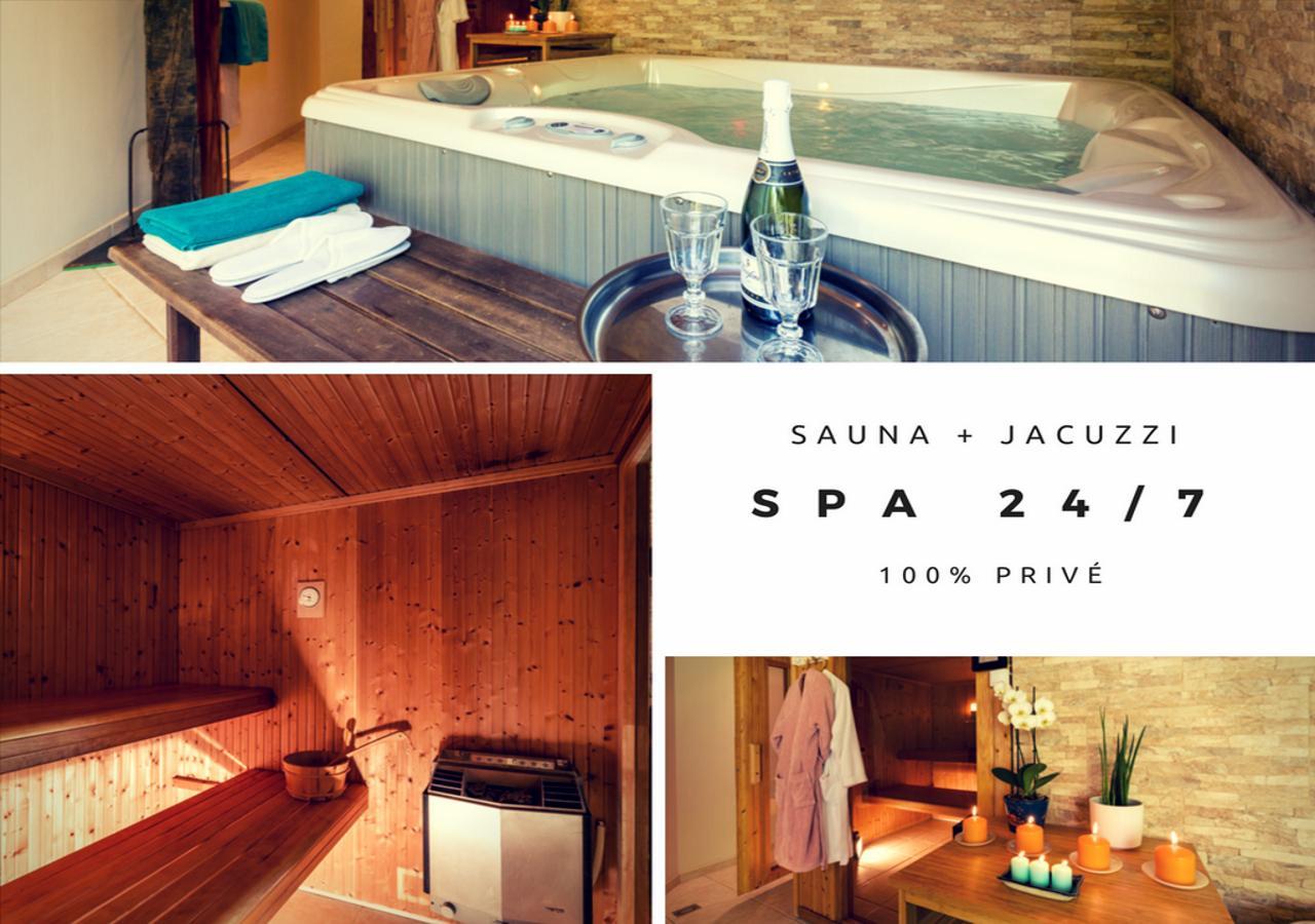 Sauna - Jacuzzi - 100% Privé - L'Estantada Linxe Exterior foto